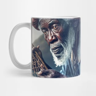 African Old Fisherman Mug